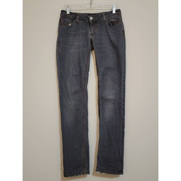 Yes London Straight Charcoal Jeans 100% Cotton RG 38 - Picture 1 of 11
